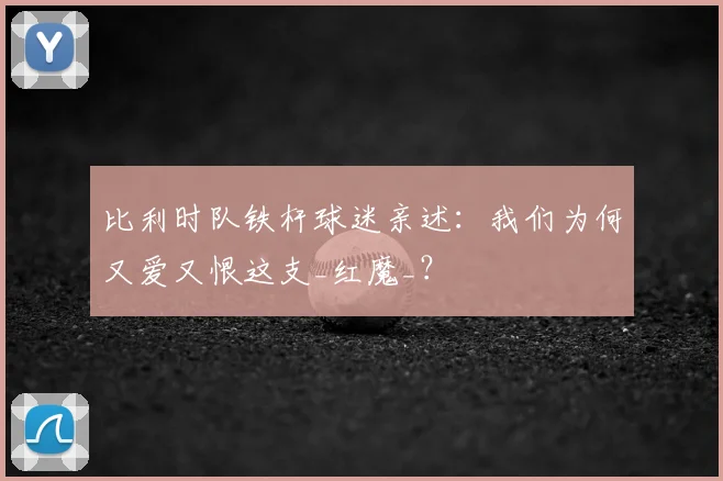 比利时队铁杆球迷亲述:我们为何又爱又恨这支_红魔_?